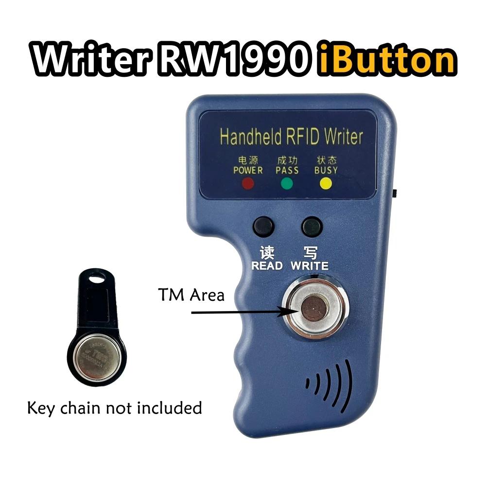 RW1990 TM  RFID   , TM1990 DS-1990A I- ޴ 125KHz T5577 EM4305 EM4100 Ű ± ī